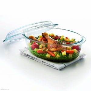 COCOTTE OVALE EN VERRE 3 Litre  PYREX